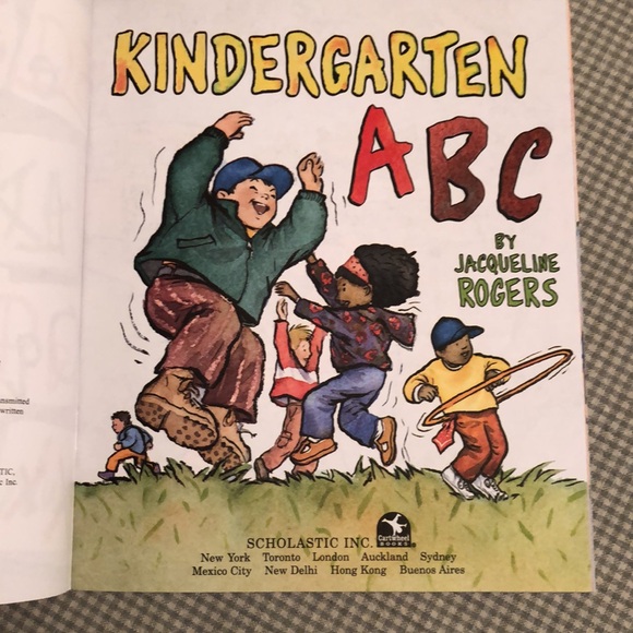 NWOT - KINDERGARTEN A B C BY JACQUELINE ROGERS CELEBRATING EACH LETTER - #286 - Picture 6 of 13